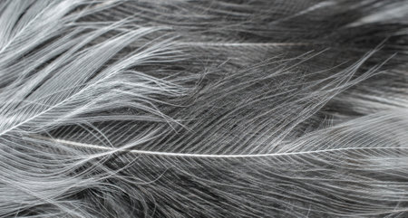 white and black feathers. backgroundの写真素材