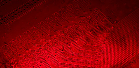 printed circuit board. background or textureの写真素材