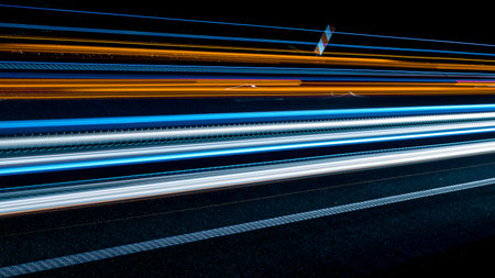car driving on the highway