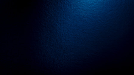 scratched blue metal sheet with visible texture. background