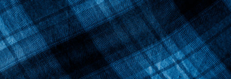 blue and white checkered fabric