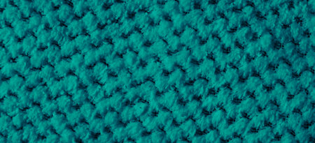 blue braided material with an interesting patternの写真素材
