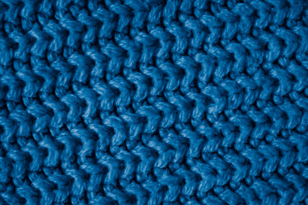 blue material with an interesting patternの写真素材
