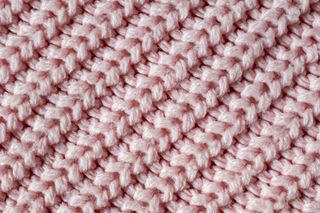 pink material with an interesting pattern