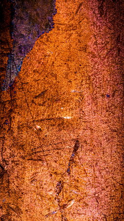 copper sheet with colorful. background or texture patterns