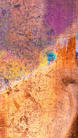 copper sheet with colorful. background or texture patterns