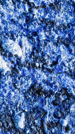 limestone rock of blue color