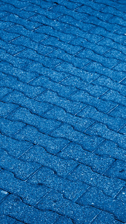blue paving stones with visible texture. backgroundの写真素材