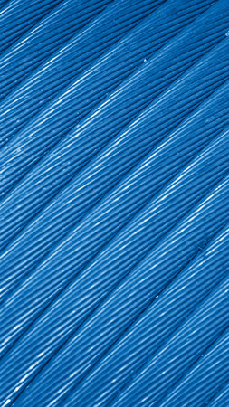blue copper wires with visible details. background or texture