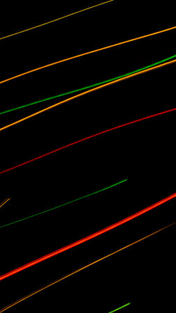 colored lines on a black background.textura