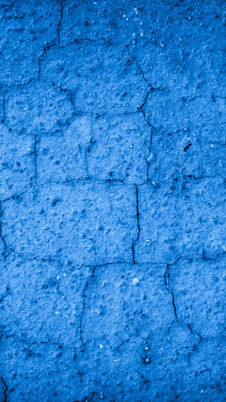 macro photo of blue brick with visible texture.