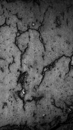 macro photo of black brick with visible texture. backgroundの写真素材