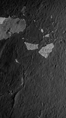 the wall is painted with black paint. background
