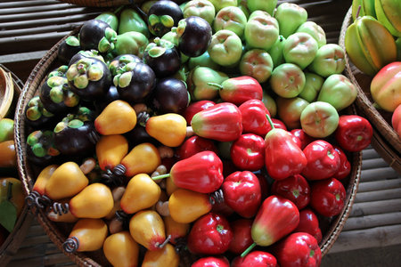 color of fruitsの写真素材