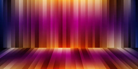 Red and blue abstract line background.のイラスト素材