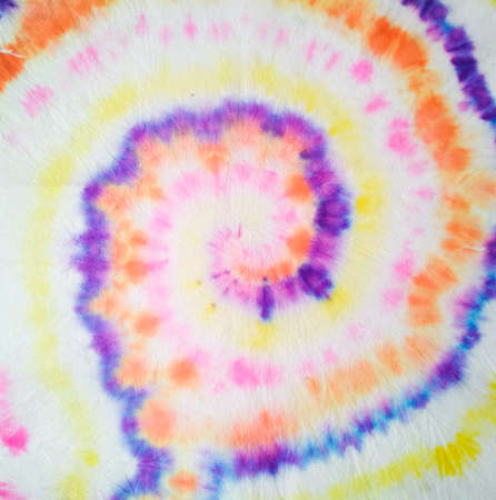 Tie Dye Pattern. Artistic Texture. Tie Dye Spiral Pattern. Rainbow Artistic Circle. Tiedye Swirl....
