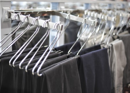 Pants mall salesの写真素材