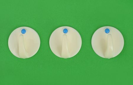 Affixed to the background in the green tickの写真素材