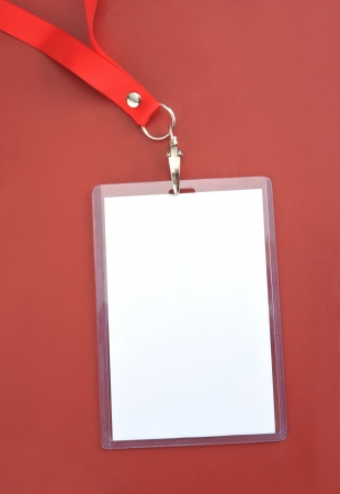 Blank backstage pass to put your own text onの写真素材
