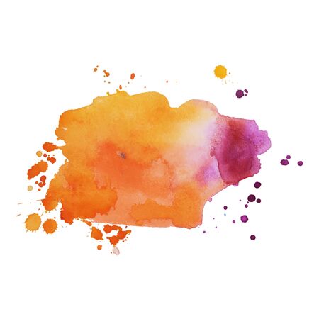 Abstract hand drawn watercolor backgroundのイラスト素材