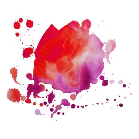 Abstract hand drawn watercolor background.のイラスト素材