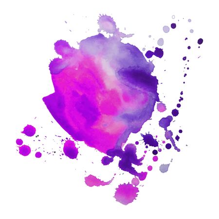 Abstract hand drawn watercolor background.のイラスト素材