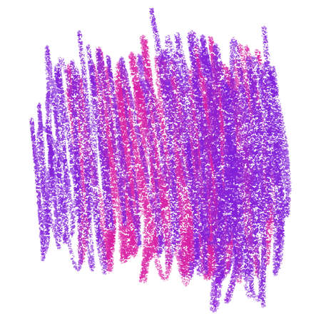 Color pencil stroke. Kids hand drawn element. Grunge element for paper design.のイラスト素材