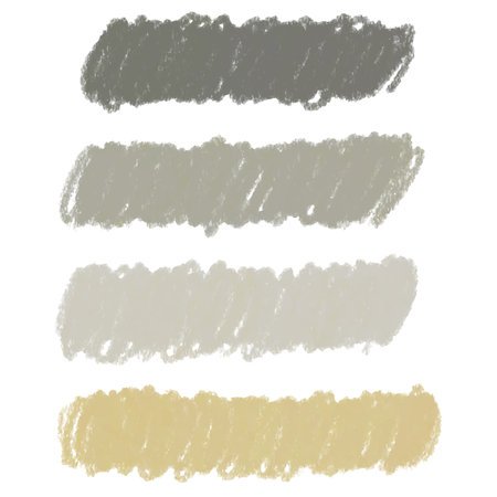 Color pencil strokes set. Kids hand drawn element. Grunge element for paper design. banner for text. Grunge pencil sketches set.のイラスト素材