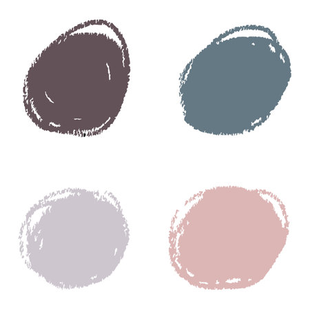 Black Marker Brush Ink Line Stroke Set, Isolated on white background. Grunge Texture.のイラスト素材