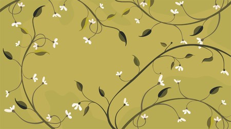 Floral backgroundのイラスト素材