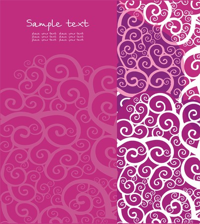 Bright background with abstract patternのイラスト素材