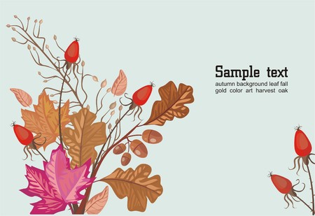 autumn bouquetのイラスト素材