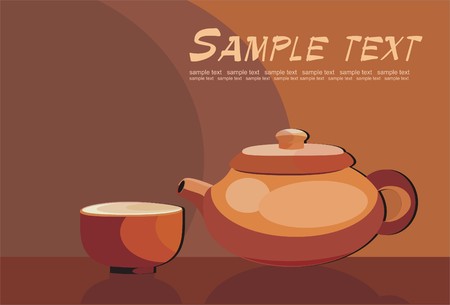 Tea traditionsのイラスト素材