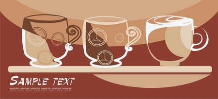 Funny mugsのイラスト素材