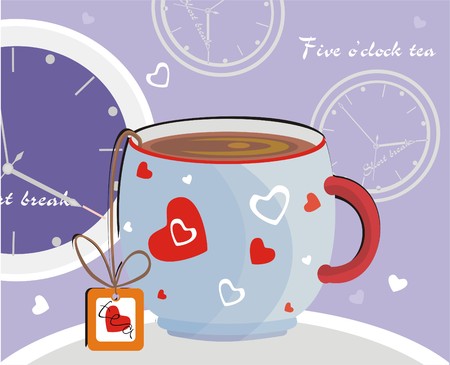 Tea traditionのイラスト素材