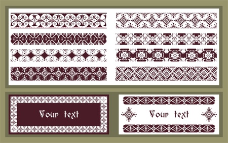 Pattern setのイラスト素材