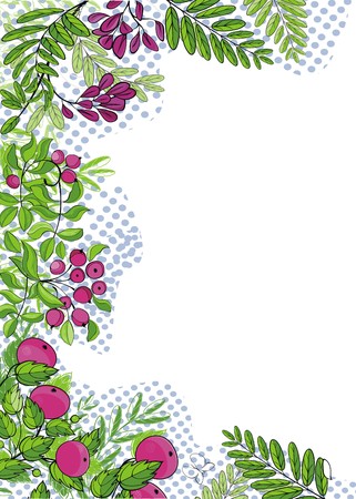 elegant garden background  ready to place your text のイラスト素材