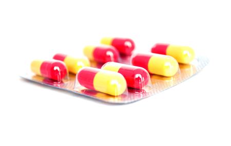 Yellow-red capsules