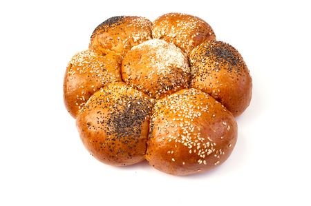 Roll on a white background
