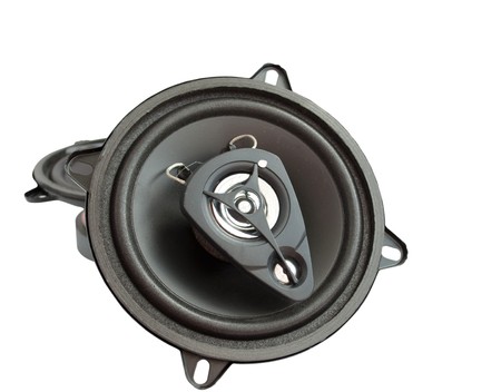 Speaker on a white backgroundの写真素材