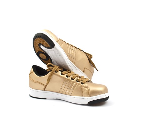 shoes on a white backgroundの写真素材