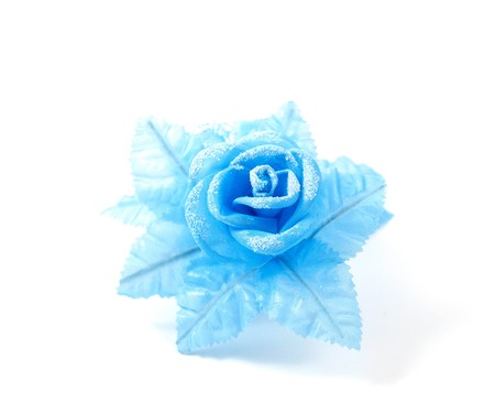 artificial wedding bunches on a white backgroundの写真素材