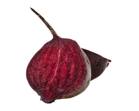beetroot on a white background