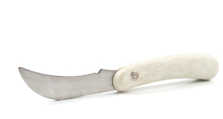  knife on white backgroundの写真素材