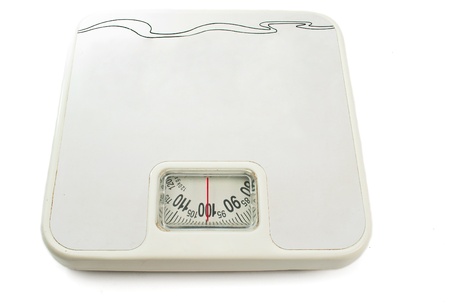Scales on a white backgroundの写真素材