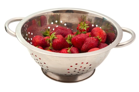 strawberry on a white background