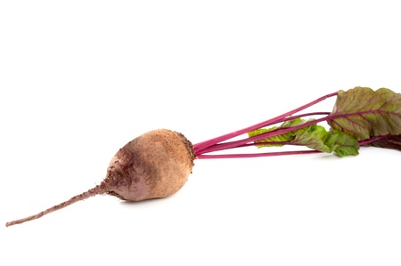 beet on white backgroundの写真素材
