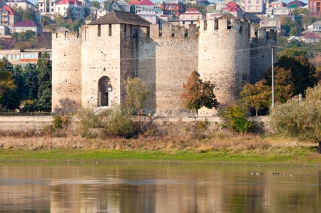 landscape of the fortress, the city of Soroca in Moldovaのeditorial素材