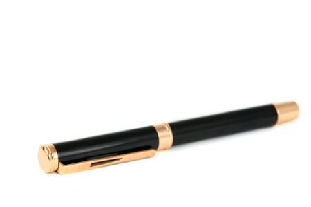 pen isolated on white backgroundの写真素材