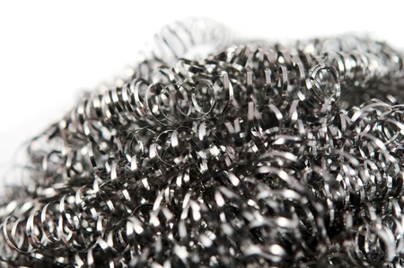 Background of the metal spiral